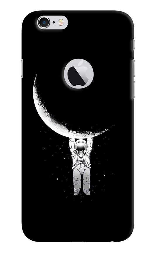 Moon Space iPhone 6 Logocut Hard Case Back Cover by Casekaro