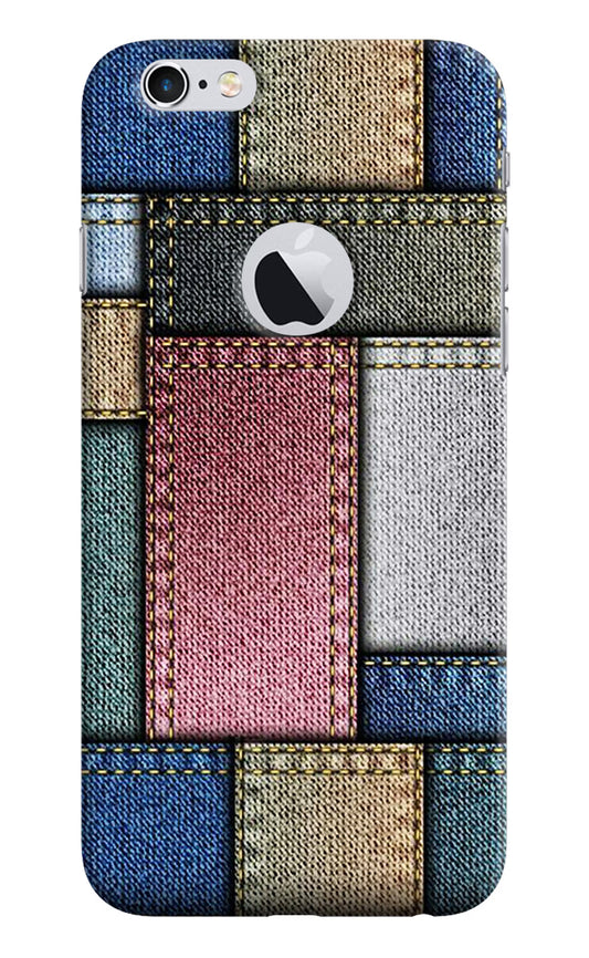 Multicolor Jeans iPhone 6 Logocut Hard Case Back Cover by Casekaro