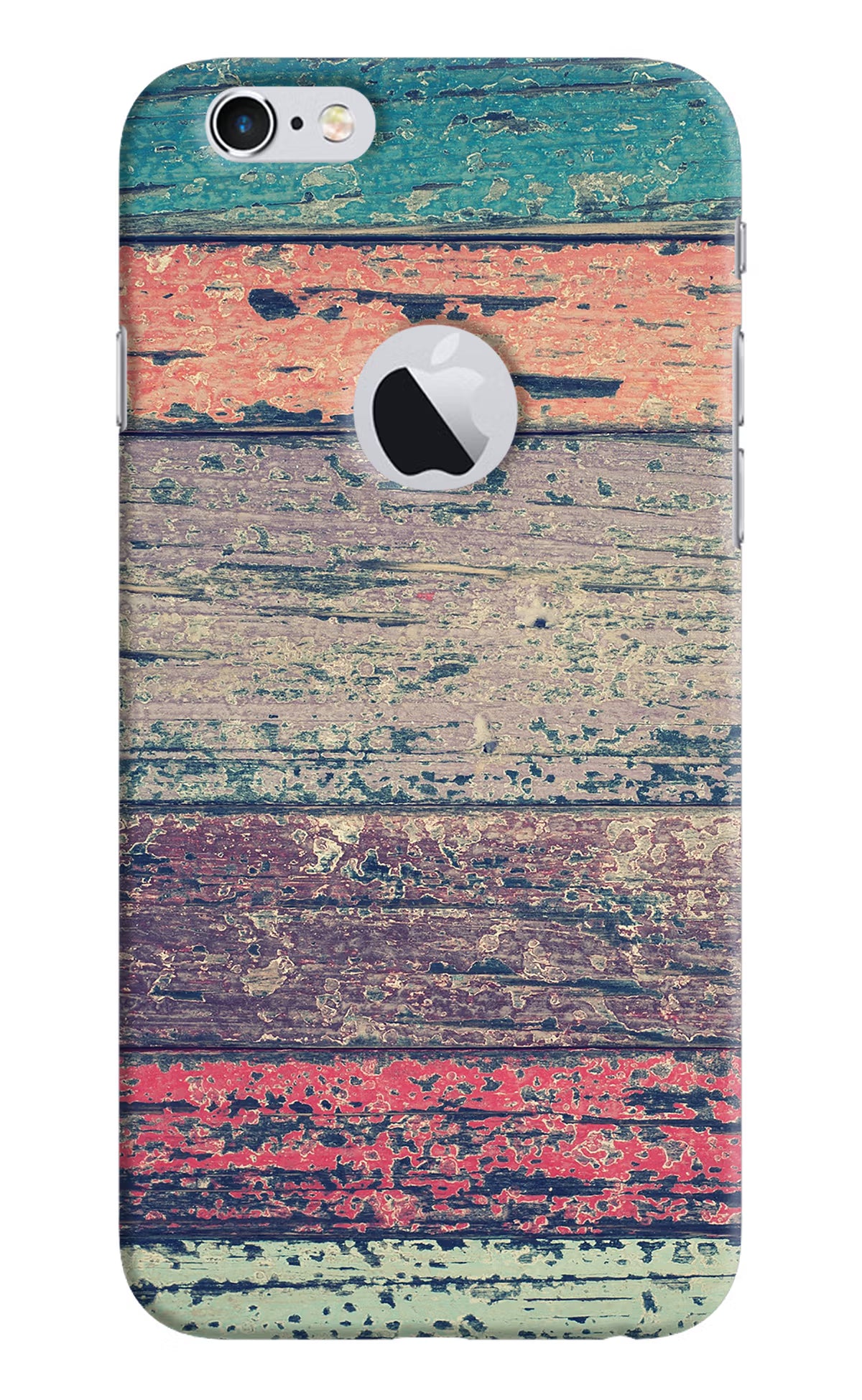 Colourful Wall iPhone 6 Logocut Hard Case Back Cover by Casekaro