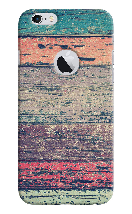 Colourful Wall iPhone 6 Logocut Hard Case Back Cover by Casekaro