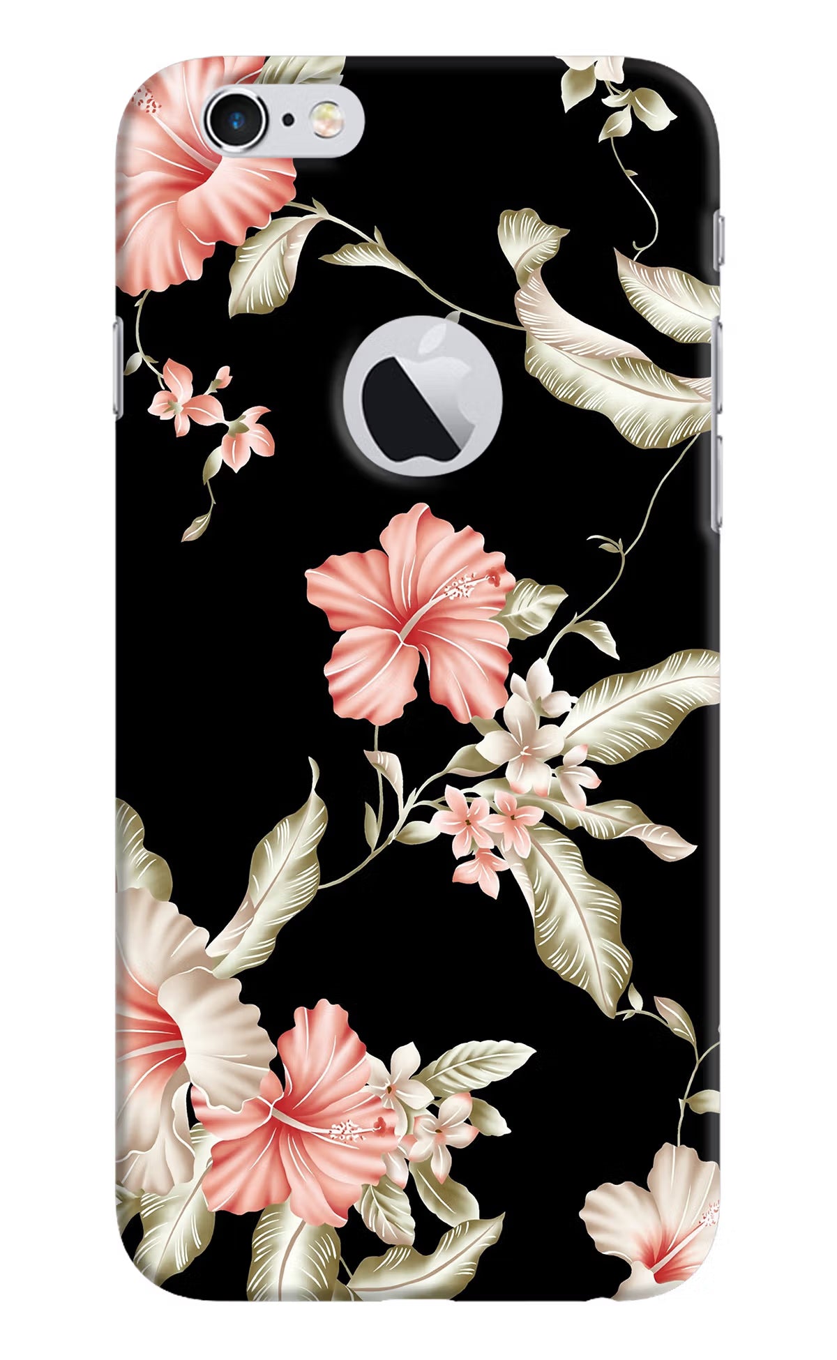 Flowers iPhone 6 Logocut Hard Case Back Cover by Casekaro