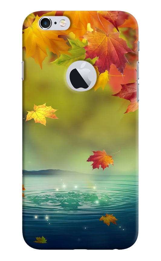 Flowers iPhone 6 Logocut Hard Case Back Cover by Casekaro