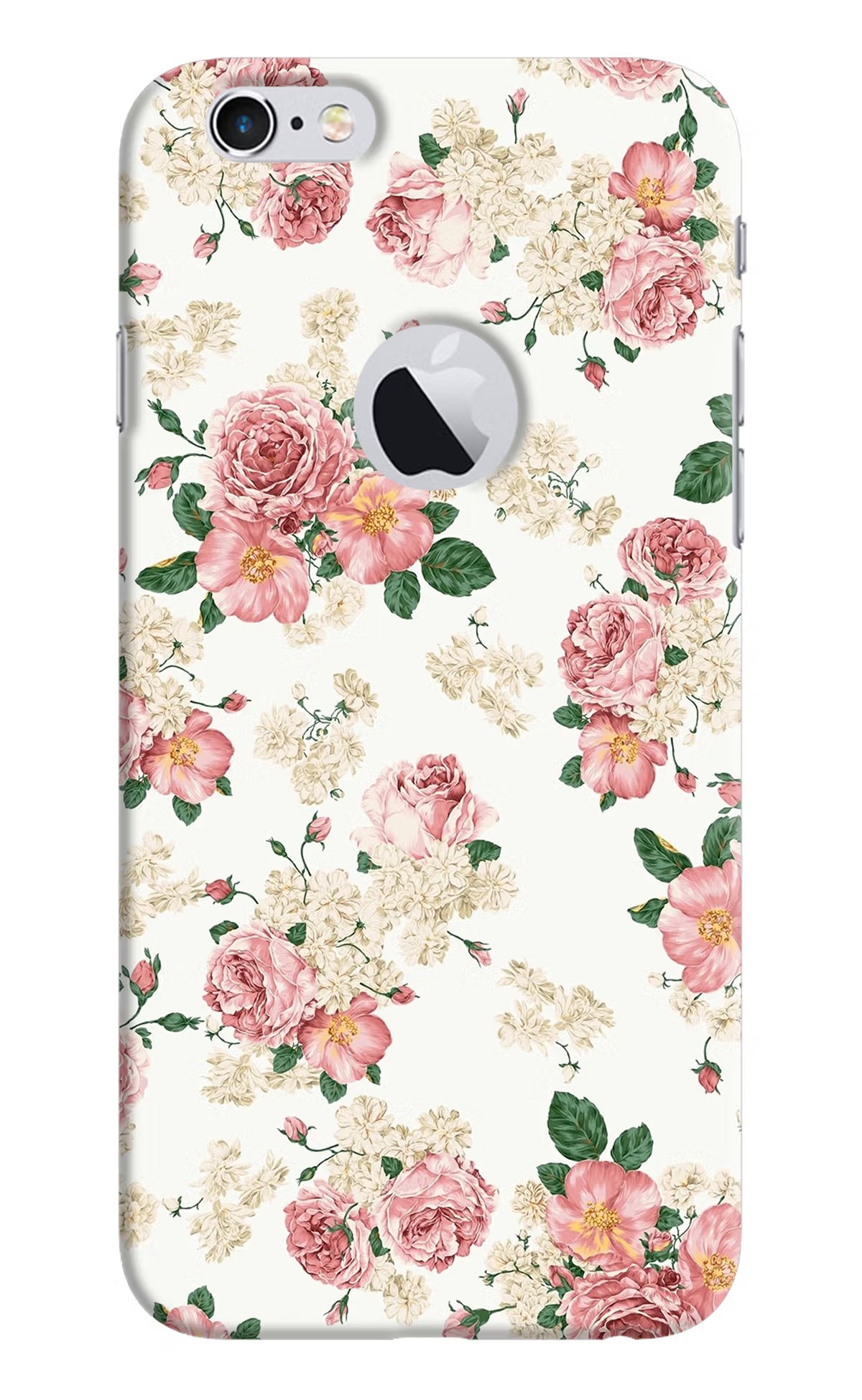 Flowers iPhone 6 Logocut Hard Case Back Cover by Casekaro