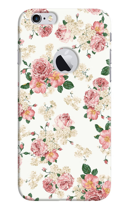 Flowers iPhone 6 Logocut Hard Case Back Cover by Casekaro