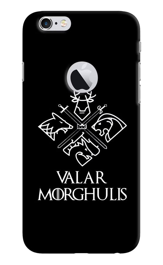 Valar Morghulis | Game Of Thrones iPhone 6 Logocut Hard Case Back Cover by Casekaro