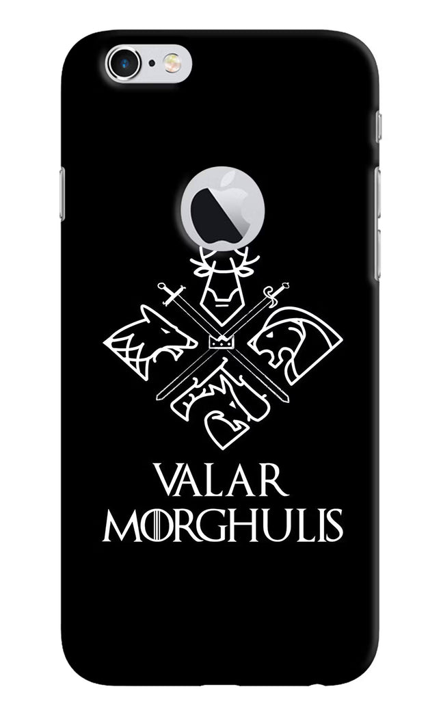 Valar Morghulis | Game Of Thrones iPhone 6 Logocut Hard Case Back Cover by Casekaro