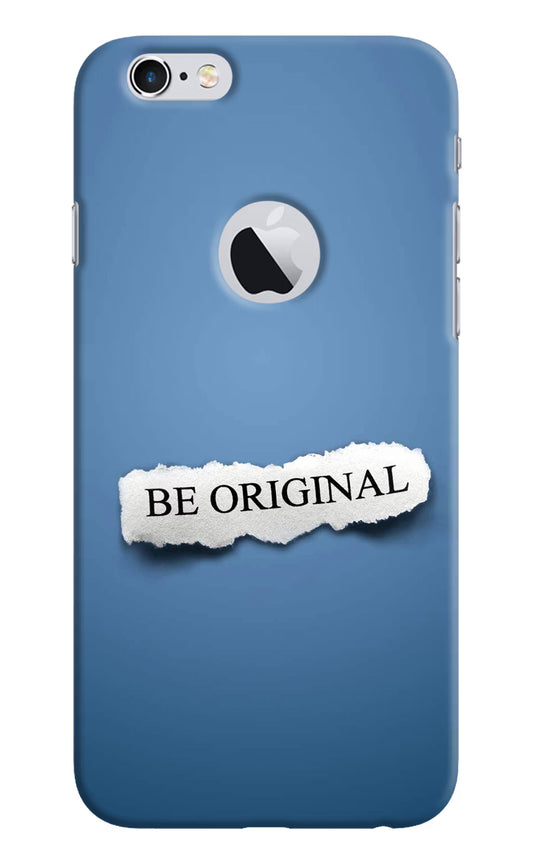 Be Original iPhone 6 Logocut Hard Case Back Cover by Casekaro