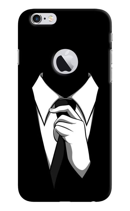 Black Tie iPhone 6 Logocut Hard Case Back Cover by Casekaro