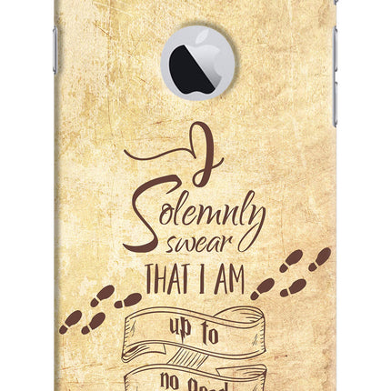 I Solemnly swear that i up to no good iPhone 6 Logocut Hard Case Back Cover by Casekaro