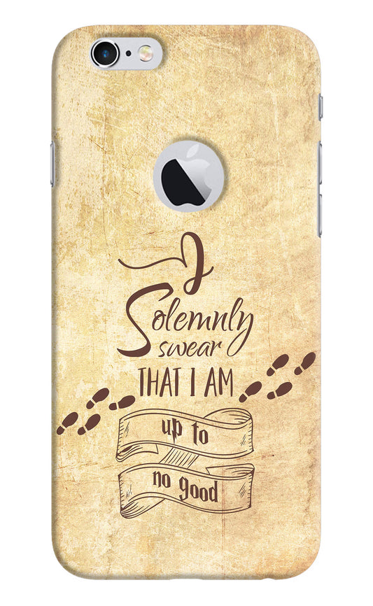I Solemnly swear that i up to no good iPhone 6 Logocut Hard Case Back Cover by Casekaro