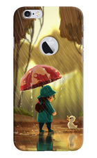 Rainy Day iPhone 6 Logocut Hard Case Back Cover by Casekaro