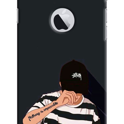 Aesthetic Boy iPhone 6 Logocut Hard Case Back Cover by Casekaro