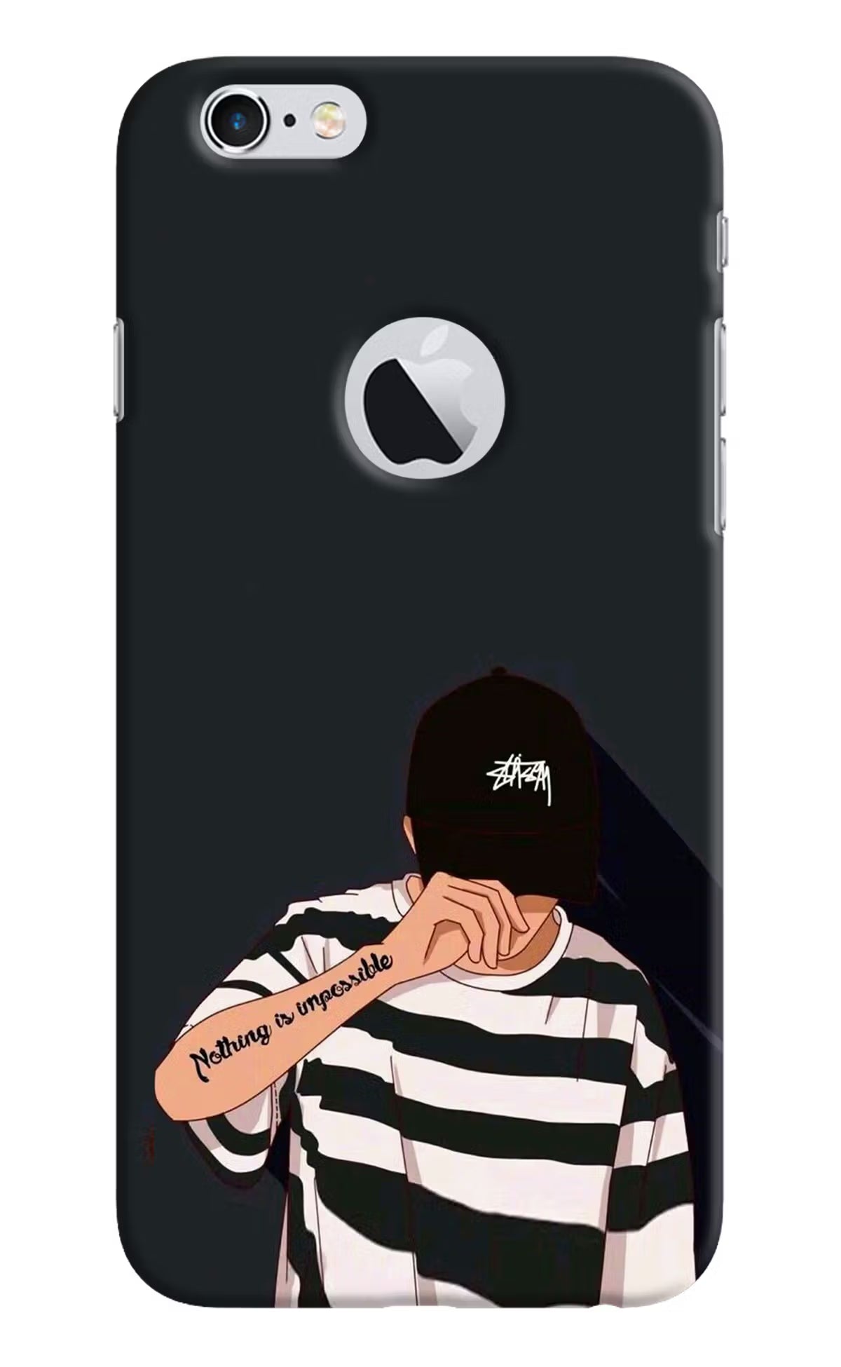 Aesthetic Boy iPhone 6 Logocut Hard Case Back Cover by Casekaro