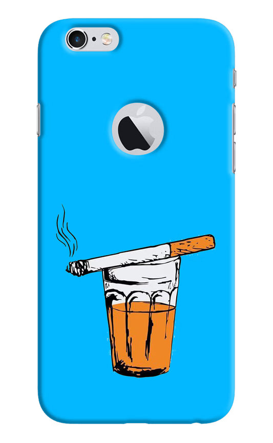 Chai Sutta iPhone 6 Logocut Hard Case Back Cover by Casekaro