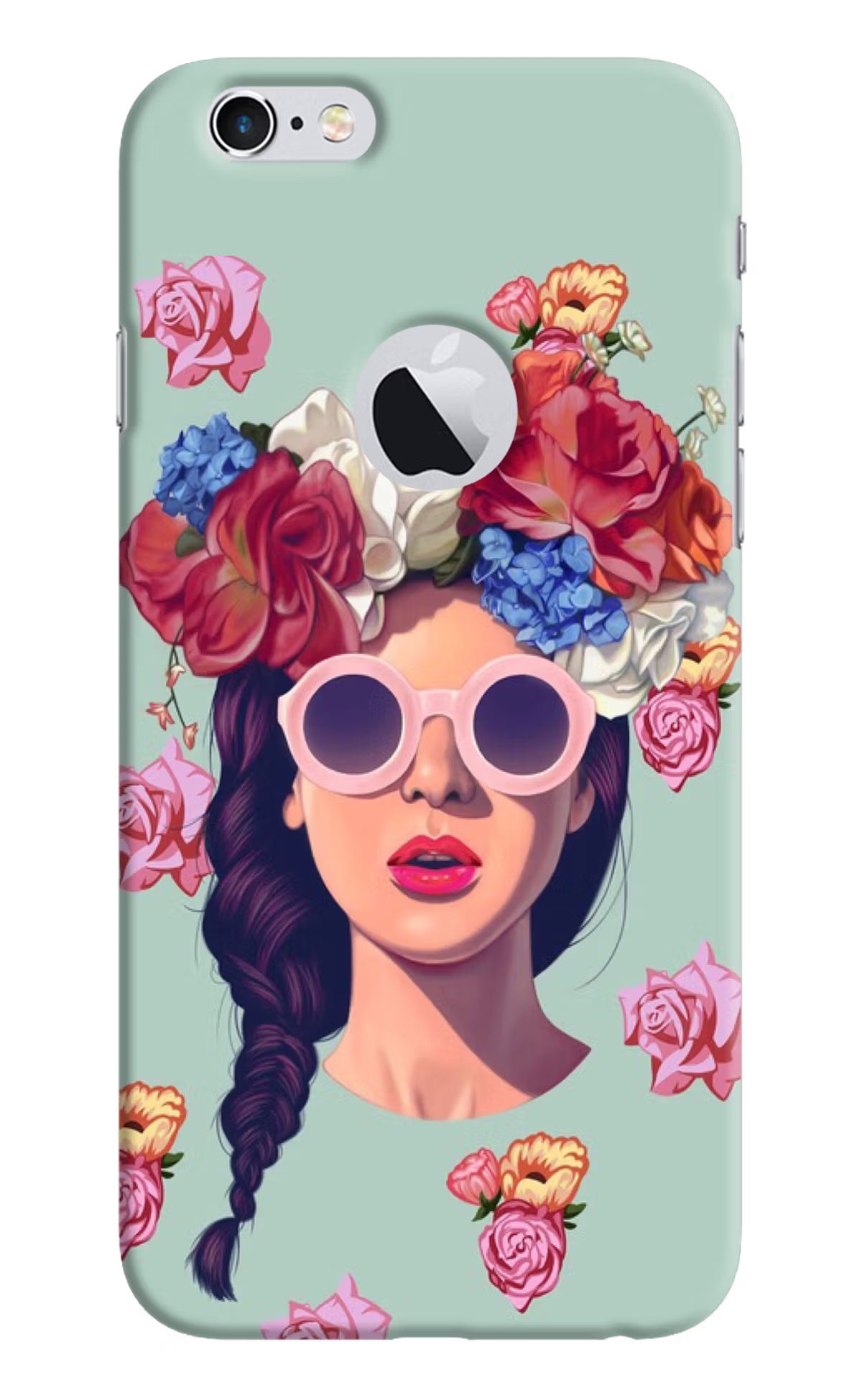 Pretty Girl iPhone 6 Logocut Hard Case Back Cover by Casekaro
