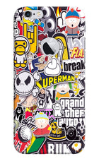 Sticker Bomb iPhone 6 Logocut Hard Case Back Cover by Casekaro