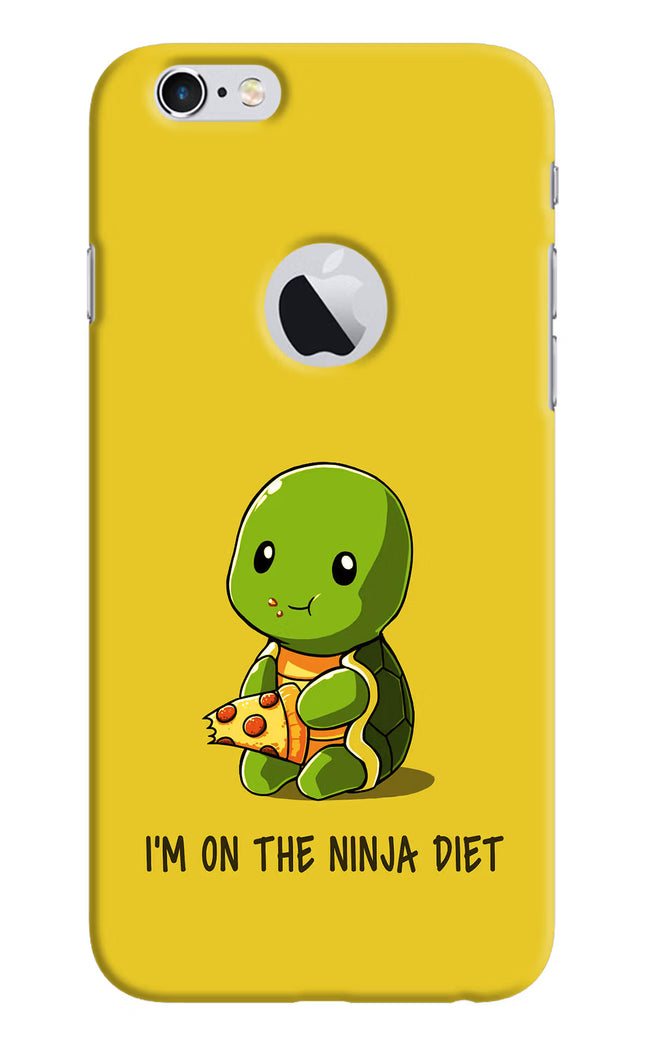 I'm on Ninja Diet iPhone 6 Logocut Hard Case Back Cover by Casekaro
