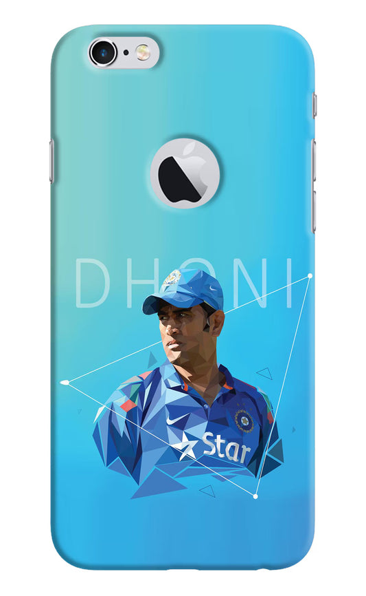 Dhoni Artwork iPhone 6 Logocut Hard Case Back Cover by Casekaro