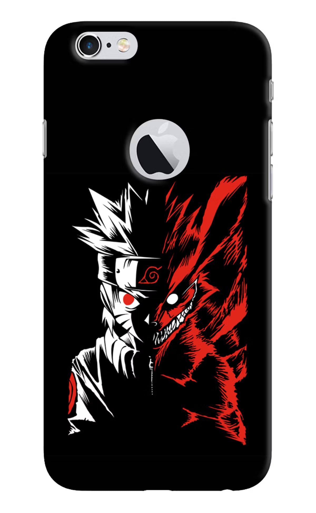 Naruto Two Face iPhone 6 Logocut Hard Case Back Cover by Casekaro