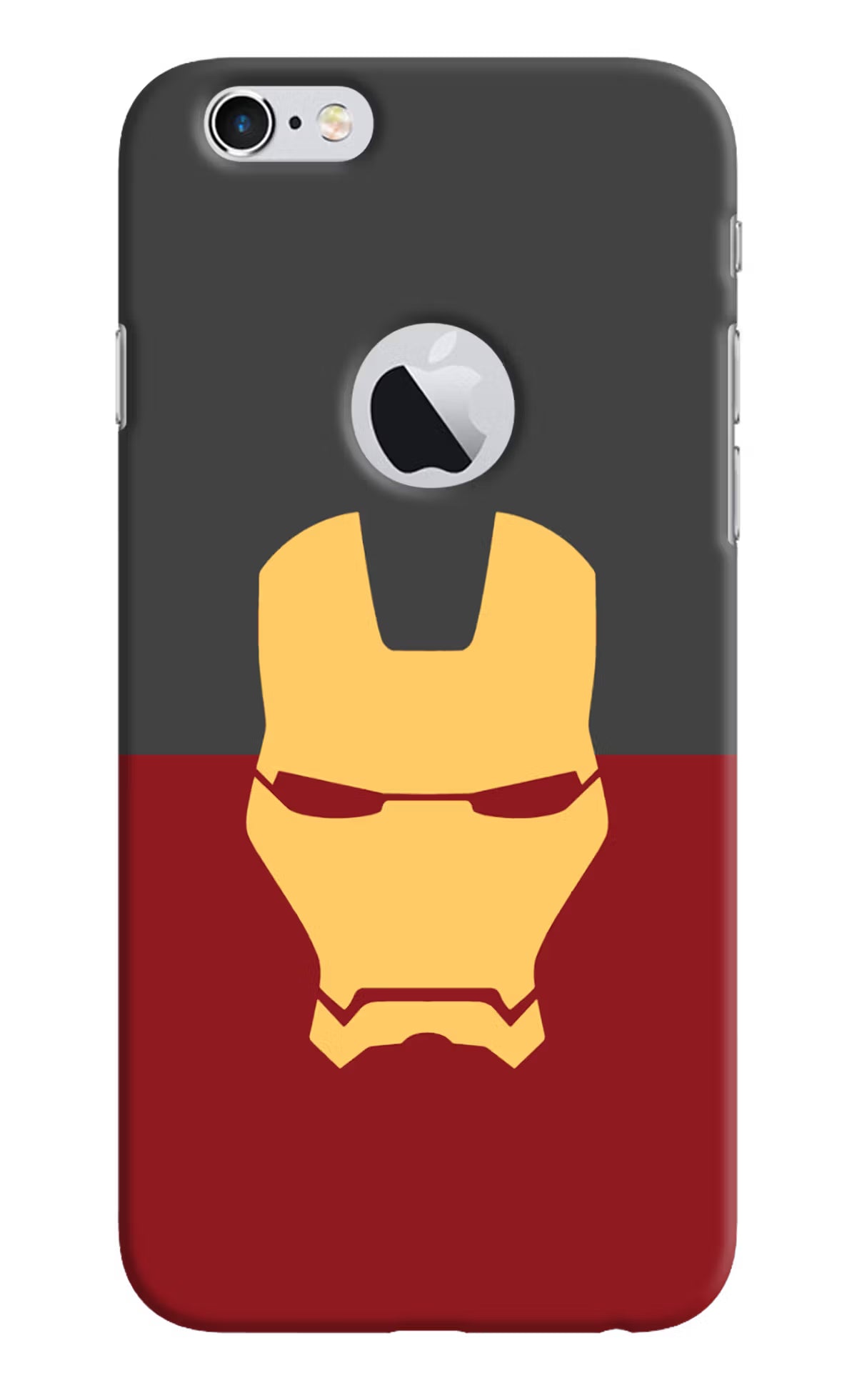 Ironman iPhone 6 Logocut Hard Case Back Cover by Casekaro