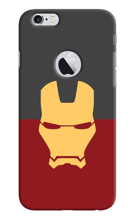 Ironman iPhone 6 Logocut Hard Case Back Cover by Casekaro