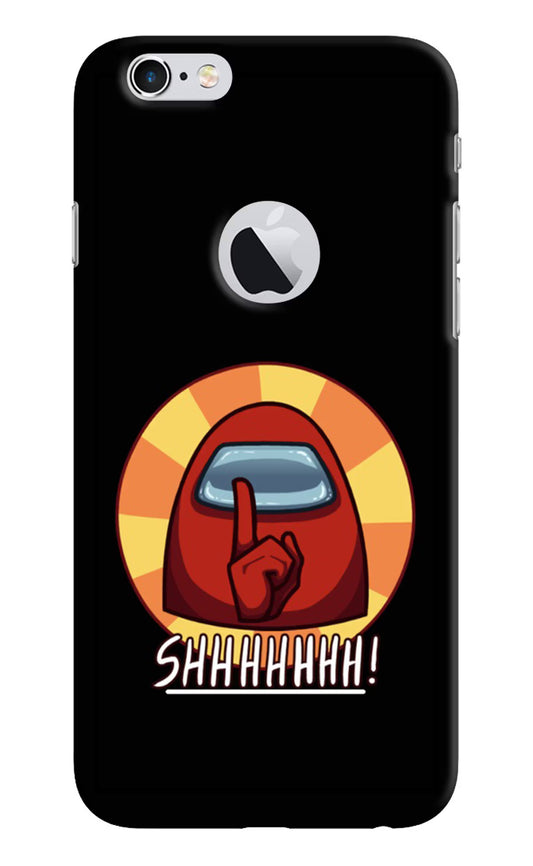 Among Us Shhh! iPhone 6 Logocut Hard Case Back Cover by Casekaro