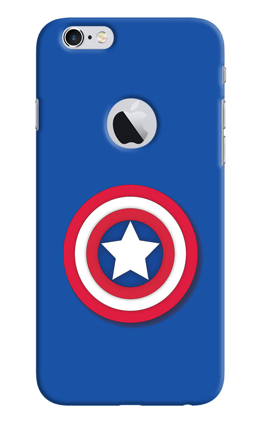 Shield iPhone 6 Logocut Hard Case Back Cover by Casekaro
