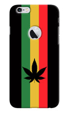 Weed Flag iPhone 6 Logocut Hard Case Back Cover by Casekaro