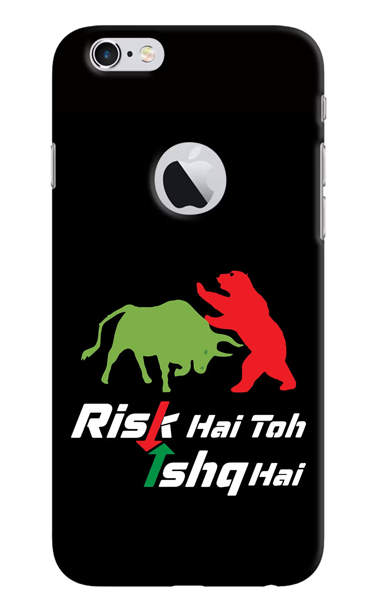 Risk Hai Toh Ishq Hai iPhone 6 Logocut Hard Case Back Cover by Casekaro