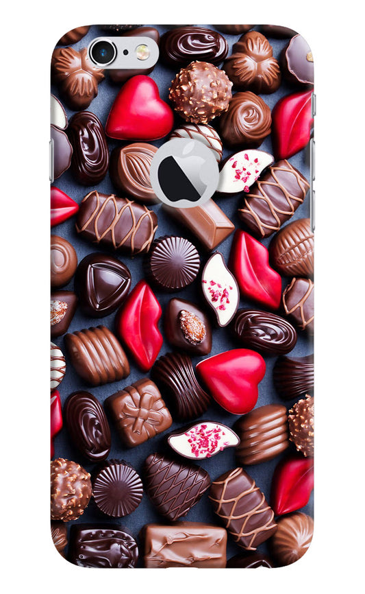 Chocolates iPhone 6 Logocut Hard Case Back Cover by Casekaro