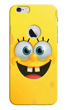 Sponge 1 iPhone 6 Logocut Hard Case Back Cover by Casekaro