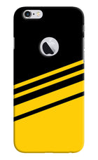 Yellow Shades iPhone 6 Logocut Hard Case Back Cover by Casekaro