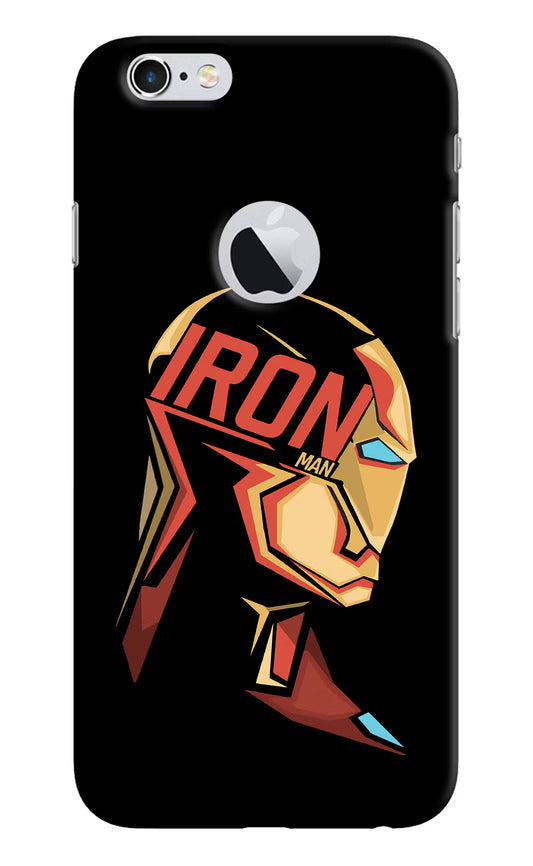 IronMan iPhone 6 Logocut Hard Case Back Cover by Casekaro