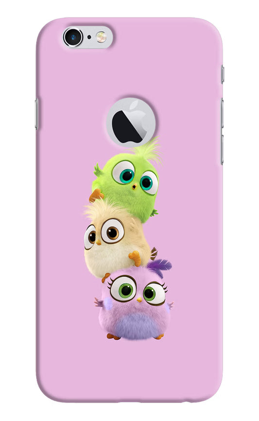 Cute Little Birds iPhone 6 Logocut Hard Case Back Cover by Casekaro