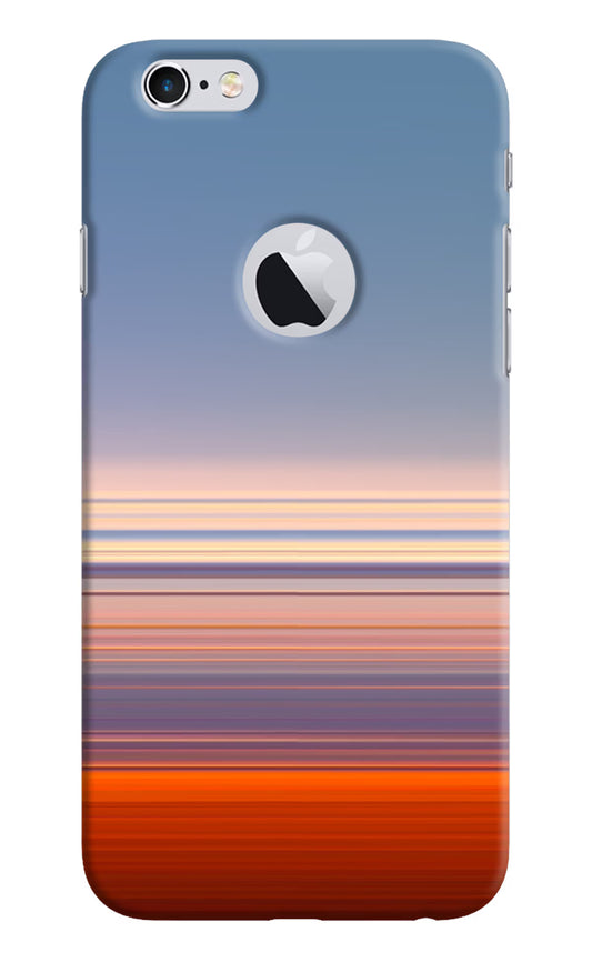 Morning Colors iPhone 6 Logocut Hard Case Back Cover by Casekaro