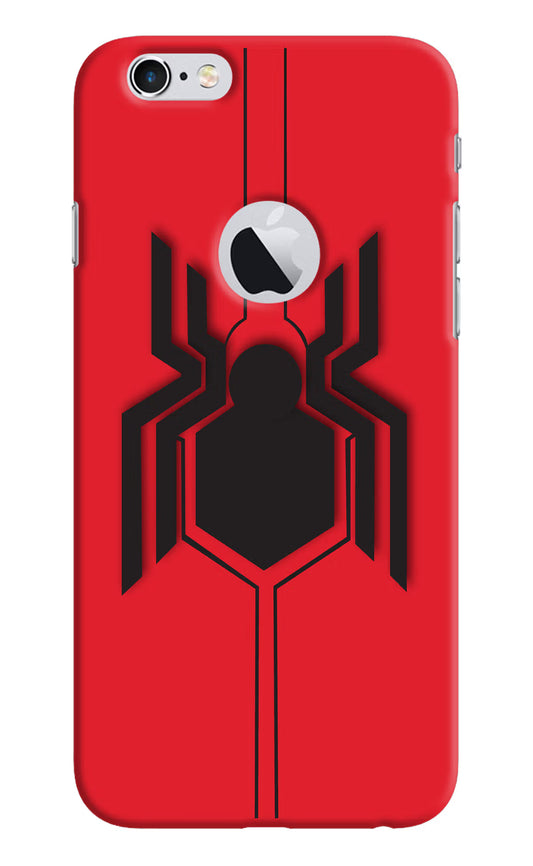 Spider iPhone 6 Logocut Hard Case Back Cover by Casekaro