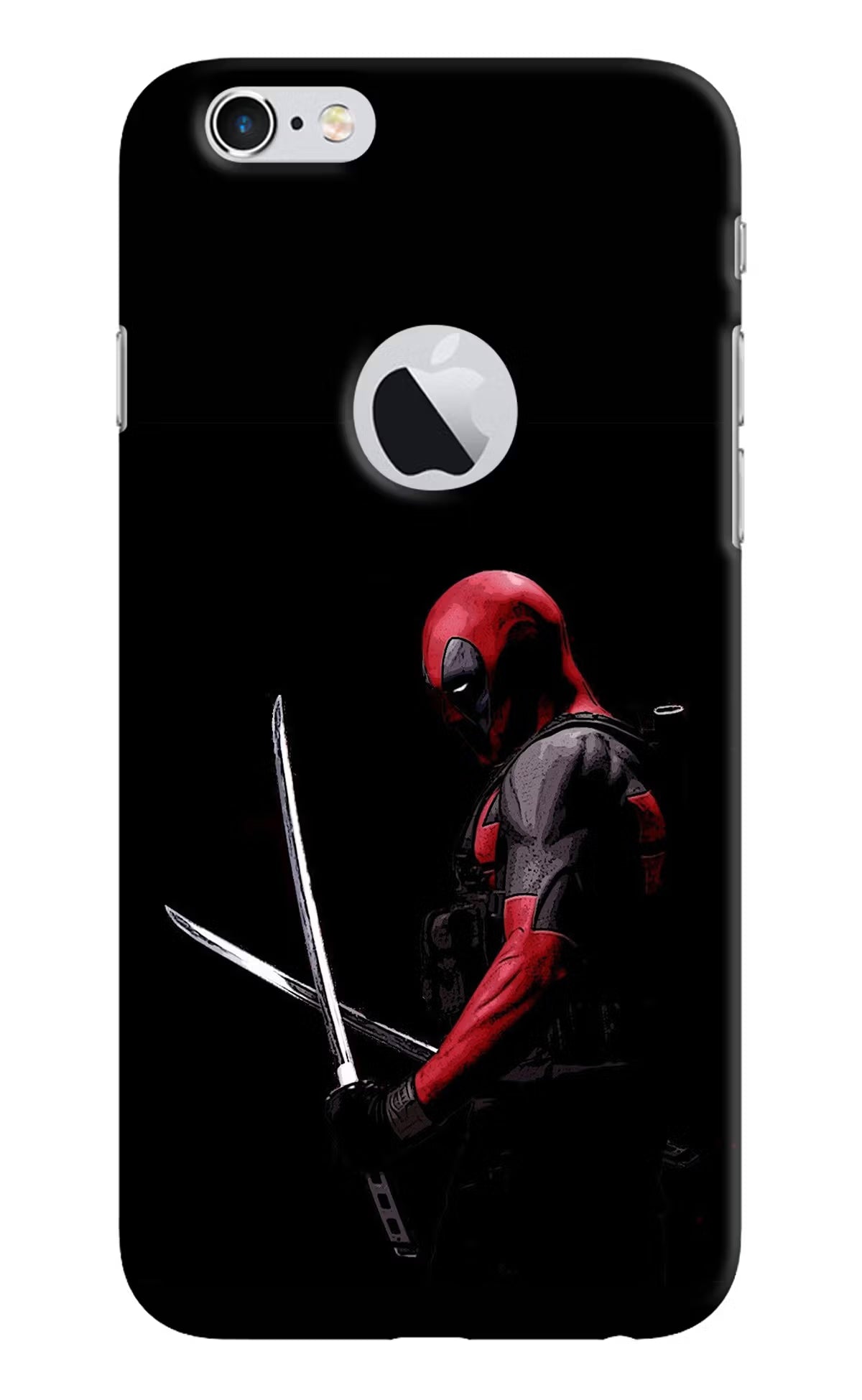 Deadpool iPhone 6 Logocut Hard Case Back Cover by Casekaro