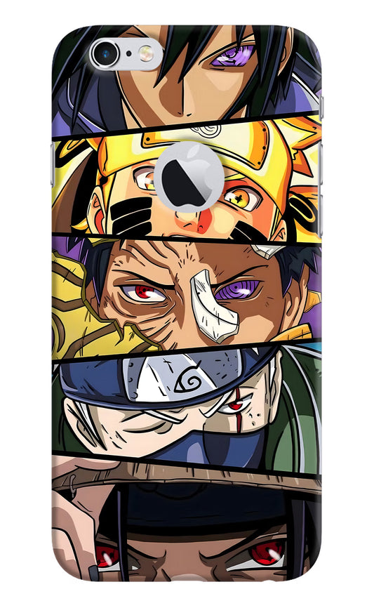 Naruto Character iPhone 6 Logocut Hard Case Back Cover by Casekaro
