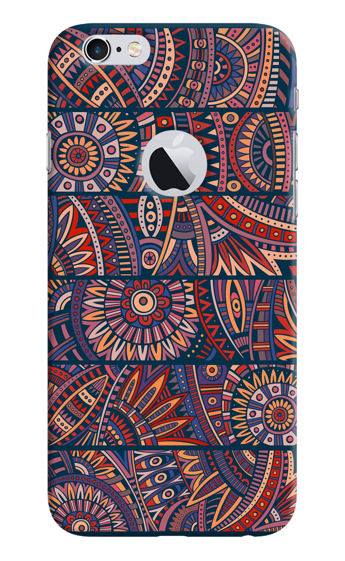 African Culture Design iPhone 6 Logocut Hard Case Back Cover by Casekaro