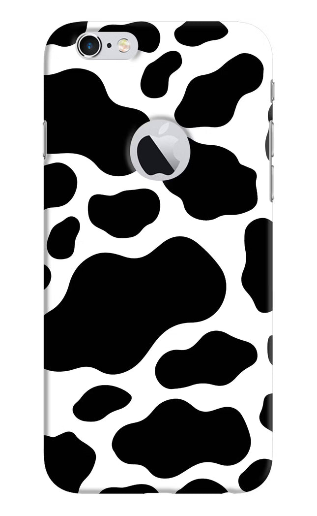 Cow Spots iPhone 6 Logocut Hard Case Back Cover by Casekaro