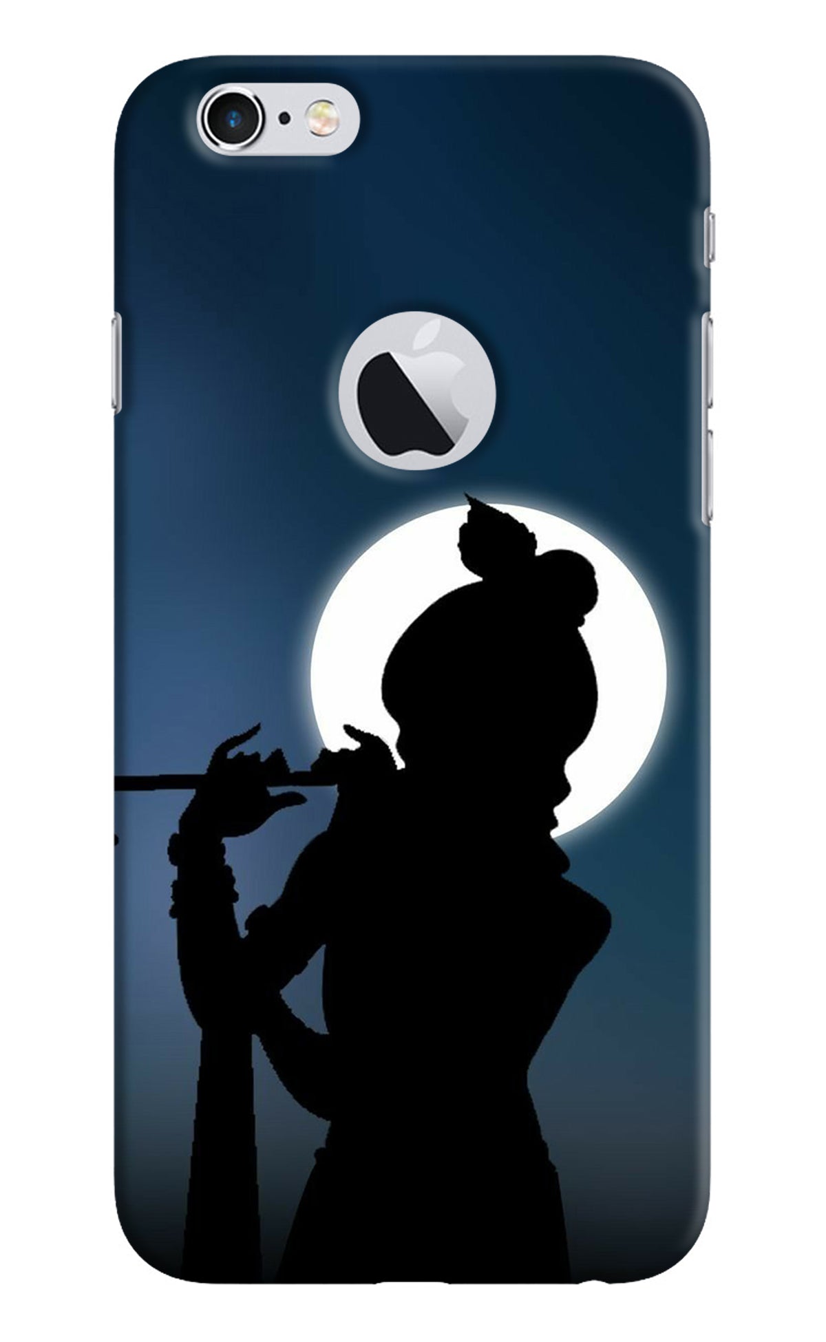 Shri Krishna Silhouette iPhone 6 Logocut Back Cover