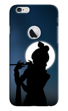 Shri Krishna Silhouette iPhone 6 Logocut Hard Case Back Cover by Casekaro