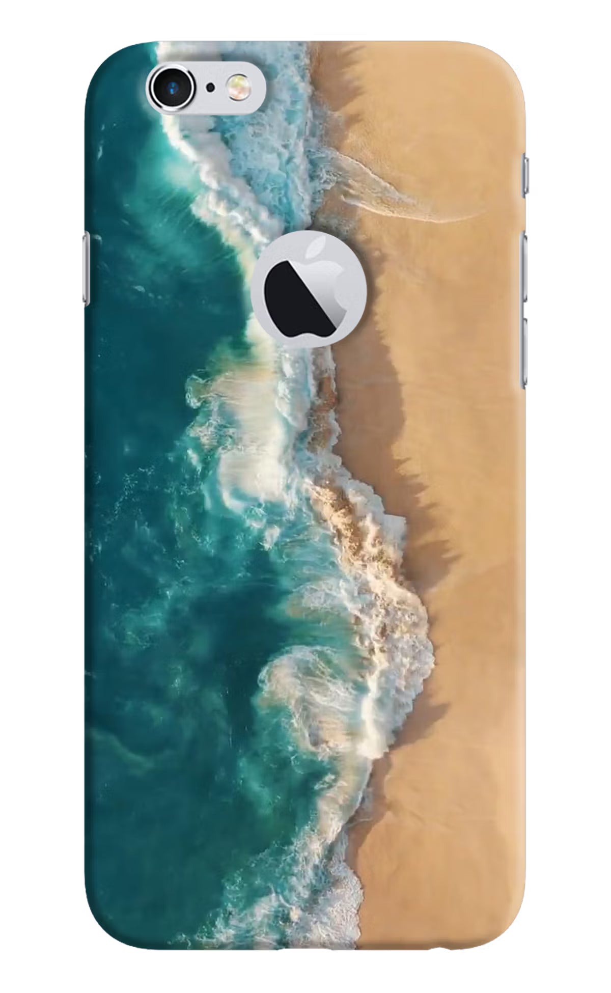 Ocean Beach iPhone 6 Logocut Hard Case Back Cover by Casekaro