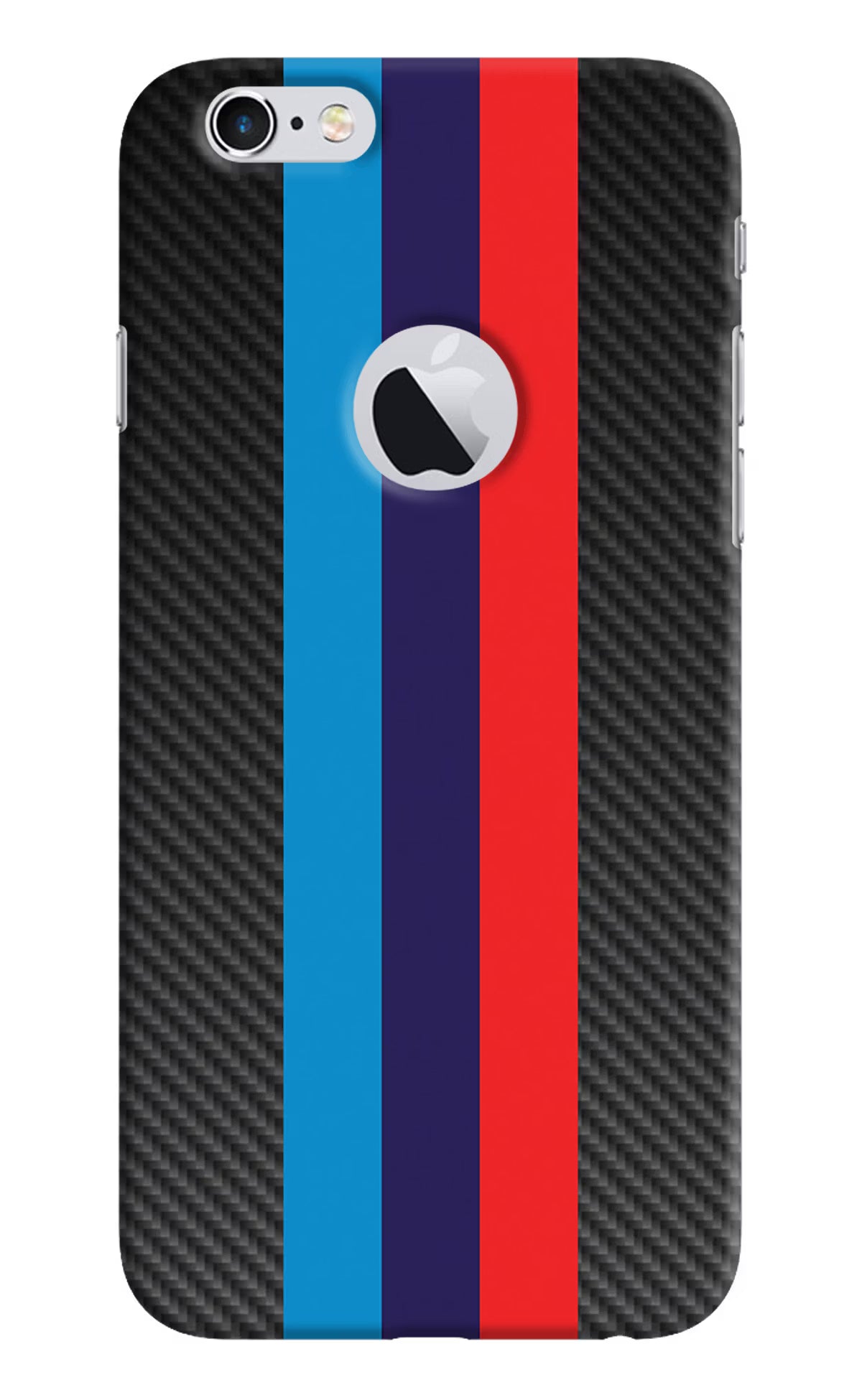 BMW Stripes Pattern iPhone 6 Logocut Hard Case Back Cover by Casekaro