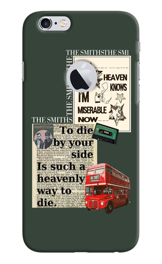 The Smiths iPhone 6 Logocut Hard Case Back Cover by Casekaro