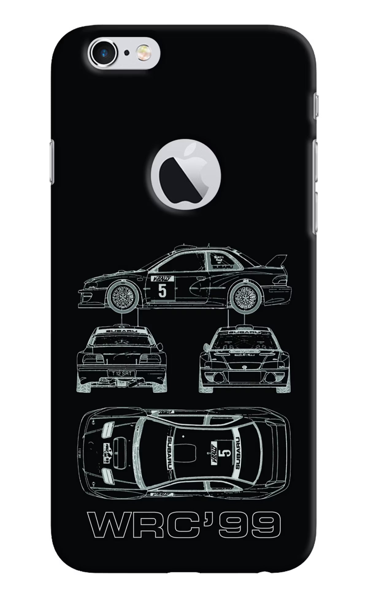 WRC'99 iPhone 6 Logocut Hard Case Back Cover by Casekaro