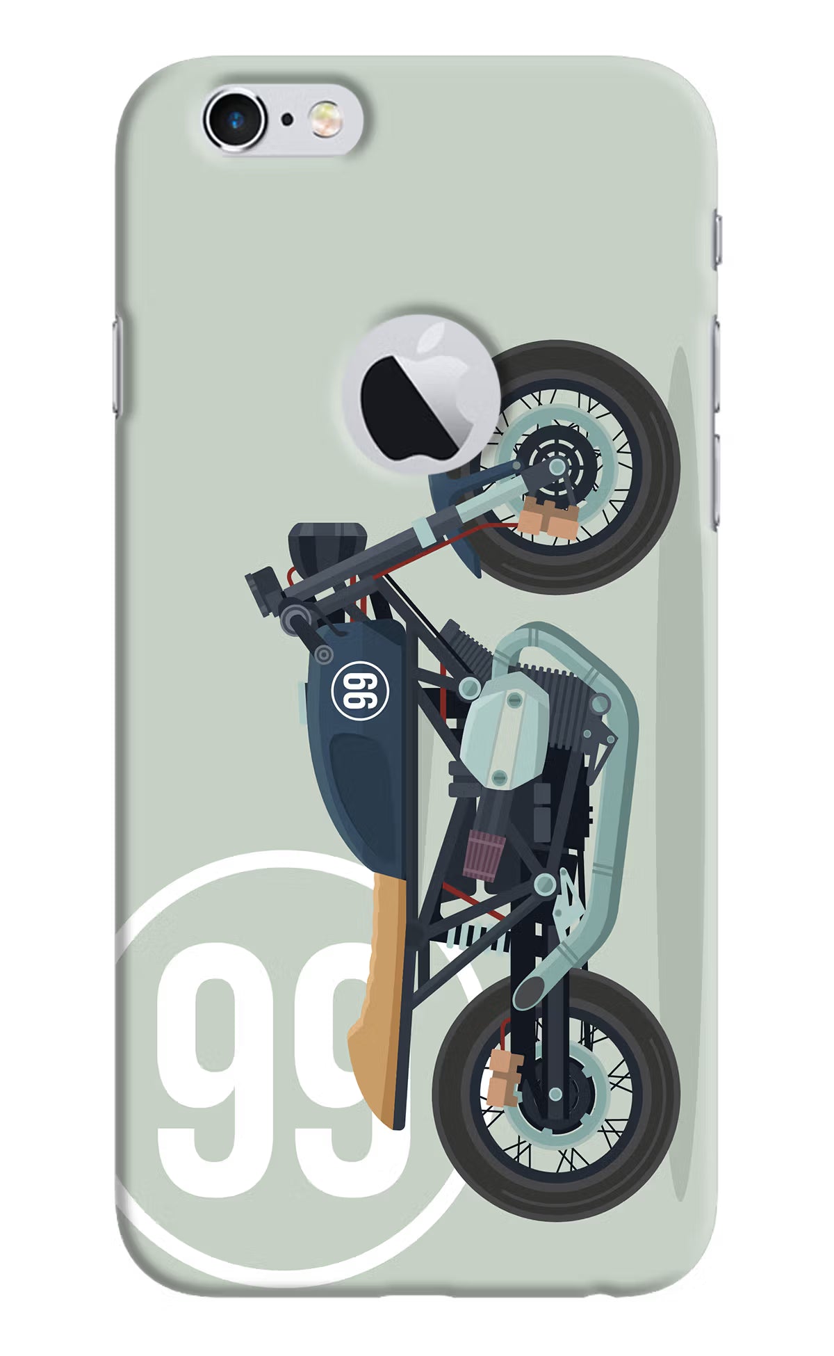 Classic Cafe Racer 99 iPhone 6 Logocut Hard Case Back Cover by Casekaro