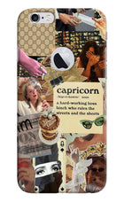 Capricorn Zodiac iPhone 6 Logocut Hard Case Back Cover by Casekaro