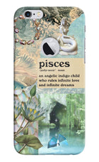 Pisces Zodiac iPhone 6 Logocut Hard Case Back Cover by Casekaro