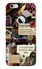 Taurus Zodiac iPhone 6 Logocut Hard Case Back Cover by Casekaro